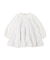 Cotton Jersey and Cloth Tiered Long Sleeve Tee