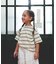 Recycled Cotton Striped Tee