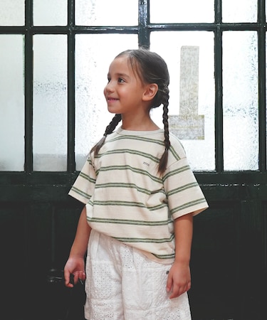 Recycled Cotton Striped Tee