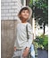 Recycled Cotton Striped Long Sleeve Tee