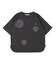 Smooth Cotton Jersey Dot Elbow-length Sleeve Tee