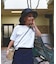 Smooth Cotton Jersey Dot Elbow-length Sleeve Tee