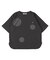 Smooth Cotton Jersey Dot Elbow-length Sleeve Tee