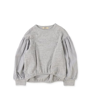 Ballooned Sleeve Long Sleeve Pullover