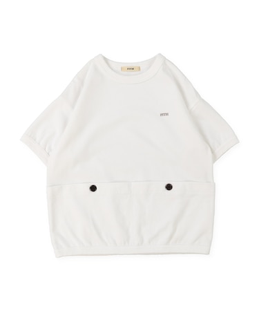Smooth Cotton Jersey Pocket Tee