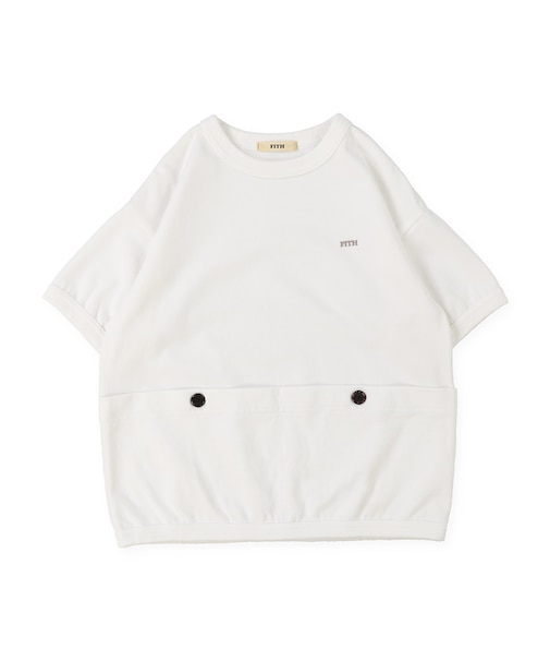 Smooth Cotton Jersey Pocket Tee