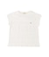 Scalloped Jacquard French-sleeve Tee