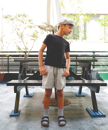Patchwork Shorts