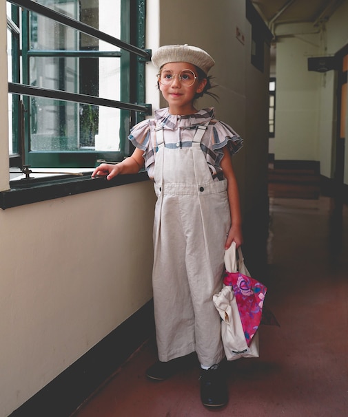 Cotton Linen Weather Cloth Salopettes