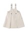 Cotton Linen Weather Cloth Salopette Skirt