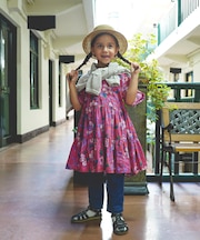 LIBERTY Gathered Dress