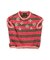 Striped Button Sleeveless Tee