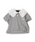 Pique Ruffled Polo Shirt