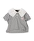 Pique Ruffled Polo Shirt