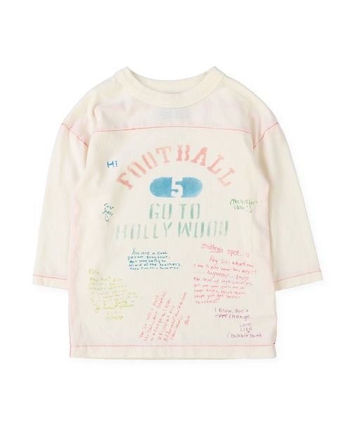 Scribble Football Long Sleeve Tee