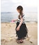 Striped Cotton Jersey Tiered Docking Dress