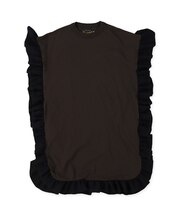 Cotton Jersey Ruffled Dress