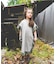 Cotton Jersey Ruffled Dress