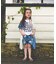 Denim Sparkle Dot Shorts