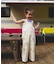 Chino Scribble Suspender Pants