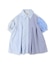 Typewriter Cloth Switched Design Shirt Dress