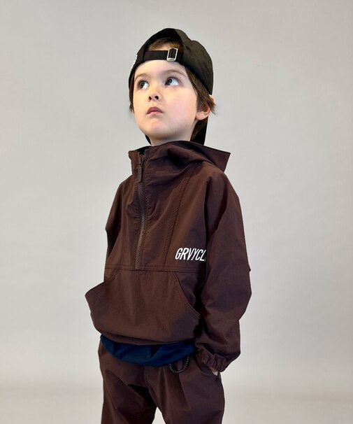 Nylon 4way stretch Pullover