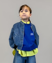 8oz Denim Stand-collar Jacket
