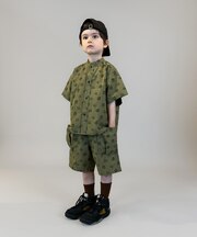 GC Patterned Side Pocket Shorts