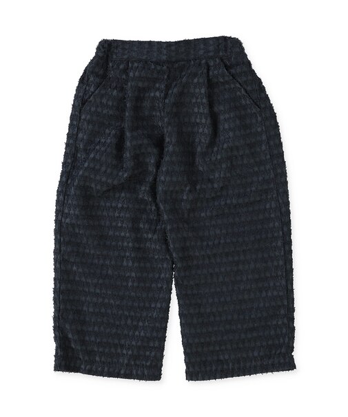Sheer Shaggy Jacquard Long Pants