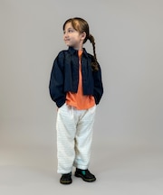 Sheer Shaggy Jacquard Long Pants