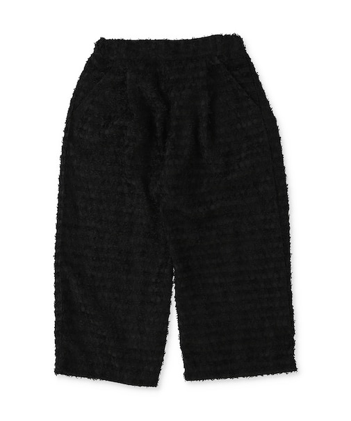 Sheer Shaggy Jacquard Long Pants