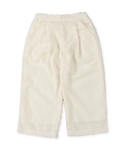 Sheer Shaggy Jacquard Long Pants