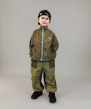 Compact Weather Cloth 2tone Long Pants