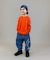 8oz Denim Graffiti Ballooned Long Pants
