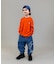 8oz Denim Graffiti Ballooned Long Pants
