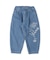 8oz Denim Graffiti Ballooned Long Pants