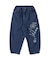 8oz Denim Graffiti Ballooned Long Pants
