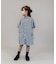 Striped Knee Length Shirt Dress
