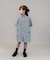 Striped Knee Length Shirt Dress