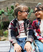 Uneven Plaid Shirt