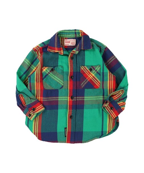 Uneven Plaid Shirt