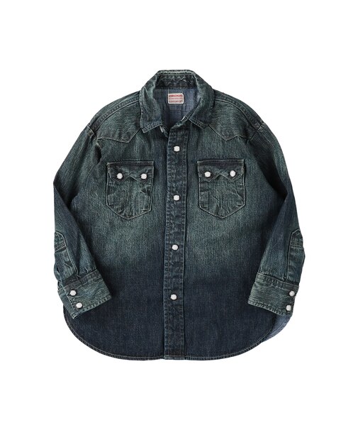 8oz Denim Western Shirt