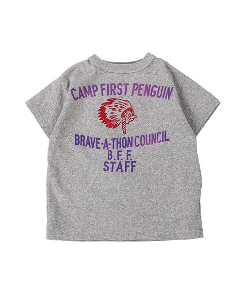 Vintage Cotton Jersey BRAVE Tee