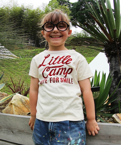 Vintage Cotton Jersey LITTLE CAMP Tee