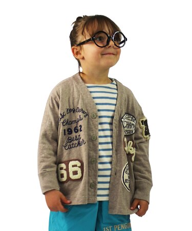 Patch Cardigan