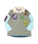 Patch Long Sleeve Rugger Shirt