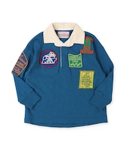 Patch Long Sleeve Rugger Shirt