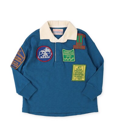 Patch Long Sleeve Rugger Shirt