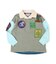 Patch Long Sleeve Rugger Shirt