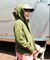 Patterned Zip-up Sweat Hoodie